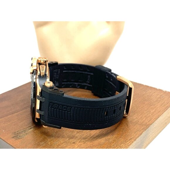 Tissot Mens Watch T-Race Chronograph Swiss Quartz Rose Gold Black T1154173705100 - Picture 10 of 15